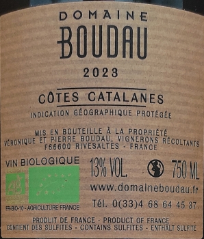 Preview: Domaine Boudau Le Petit Closi 2023 Rouge Vin de Pays des Côtes Catalanes Rotwein trocken 0,75l